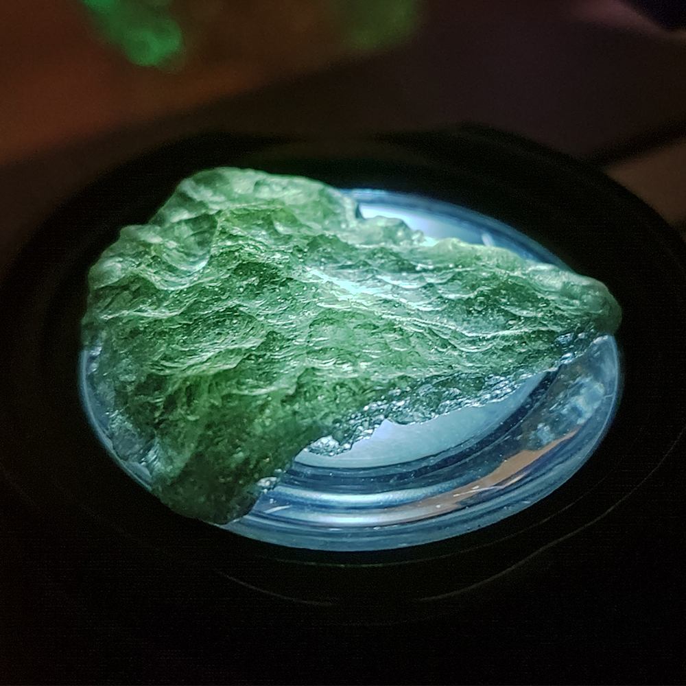 Moldavite (Marouškovo pole) 6.28g
